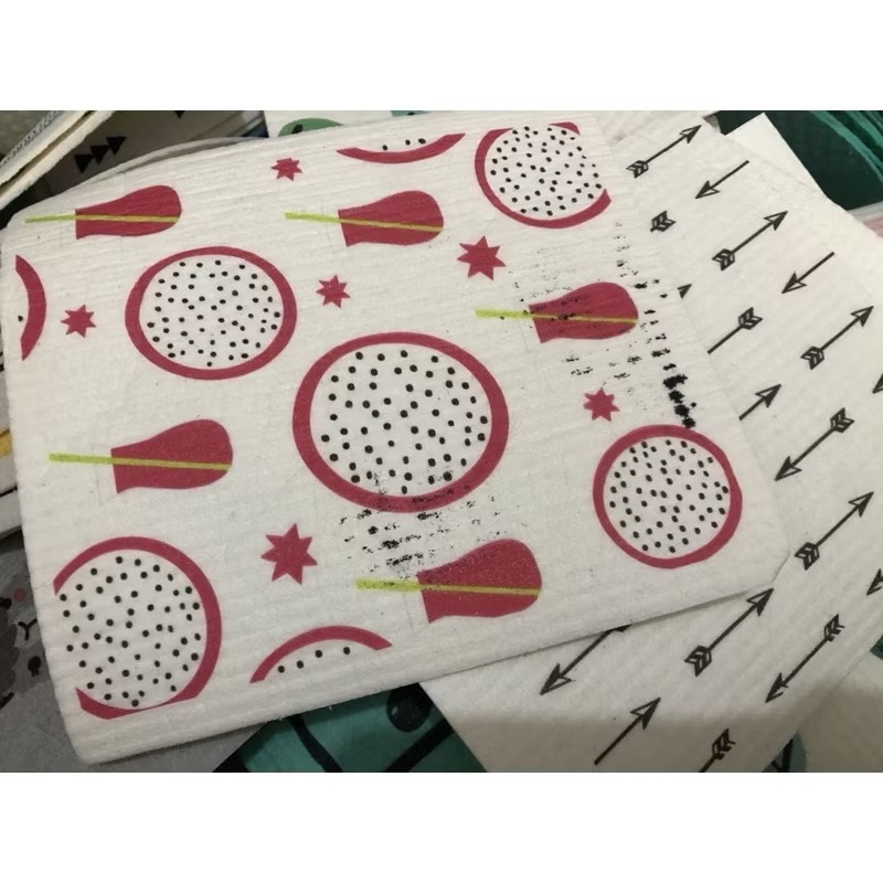 （台灣快速出貨）微瑕款木漿棉 木漿抹布 木漿洗碗布 吸水抹布 強力吸水 不沾污抹布 廚房抹布 廚房清潔 洗碗-細節圖2