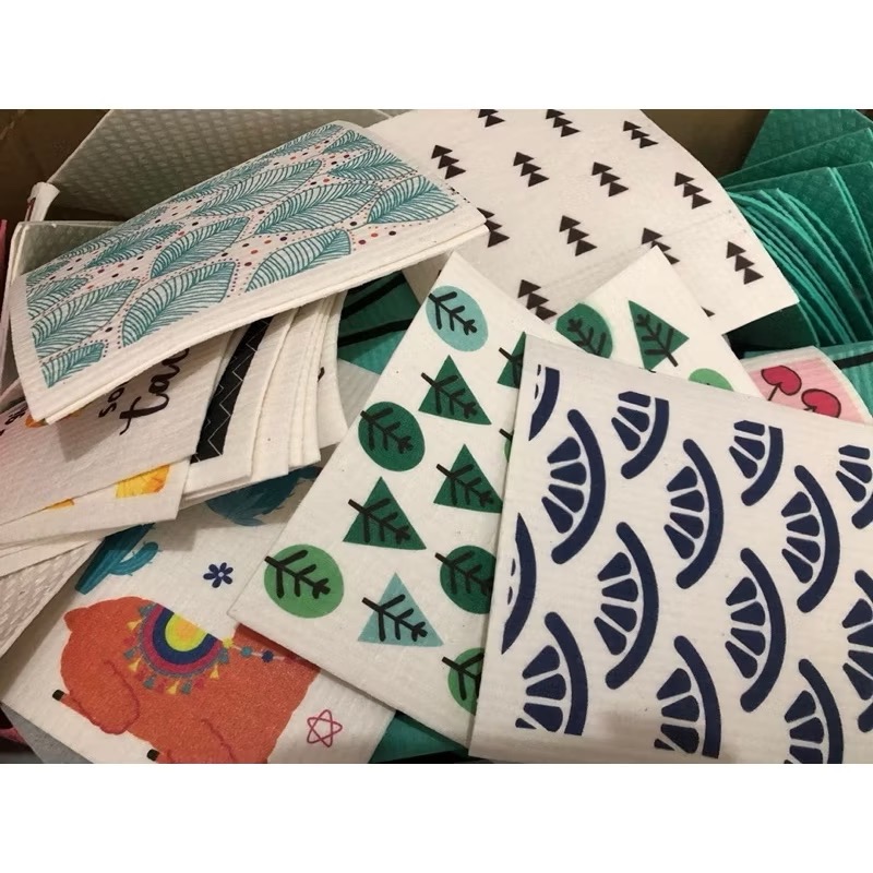 （台灣快速出貨）微瑕款木漿棉 木漿抹布 木漿洗碗布 吸水抹布 強力吸水 不沾污抹布 廚房抹布 廚房清潔 洗碗-規格圖3