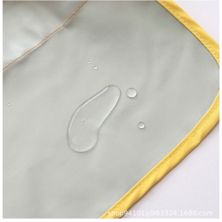 畫畫衣 夏季短袖  幼稚園 防髒衣 上學必備 加長款-細節圖2