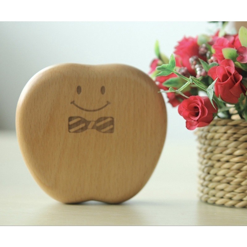 （台灣24小時出貨）乳牙保存盒 乳牙木盒 牙仙子來了-細節圖5