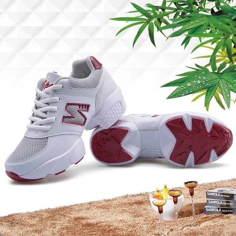 19777款 排舞專用鞋  廣場舞女式內增高 現代舞爵士舞跳舞鞋-細節圖4