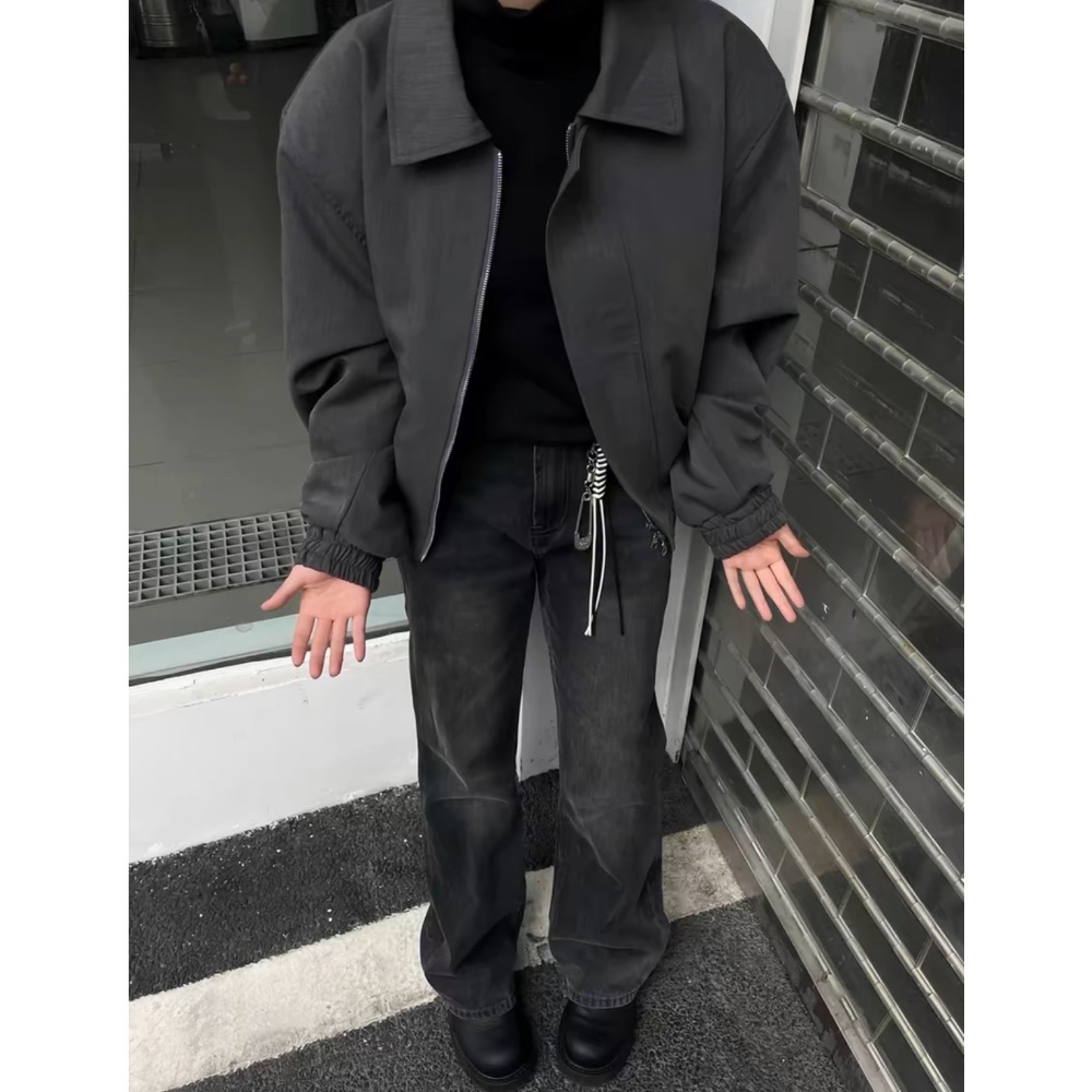 【vanguard選物所】clean fit boxy短街頭外套-細節圖3