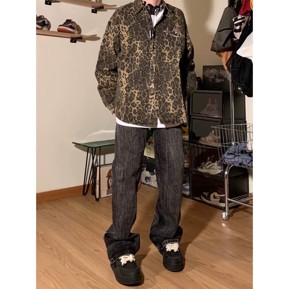 【vanguard選物所】美式豹紋外套-細節圖3