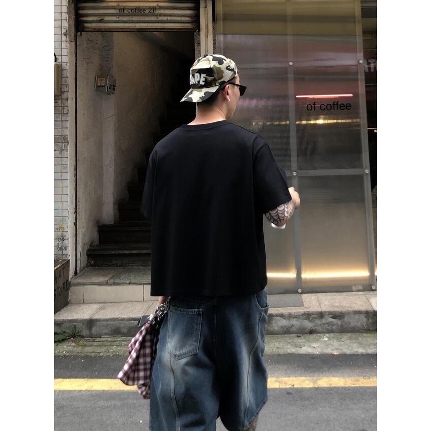 【vanguard選物所】短版厚磅短袖上衣-細節圖5