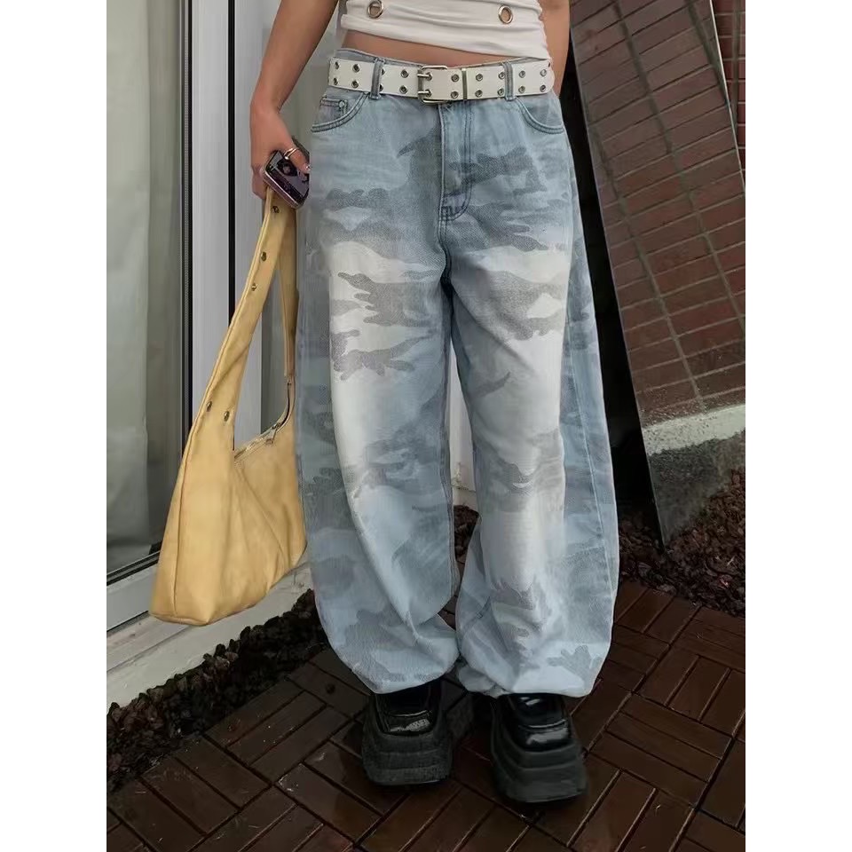 韓國選務🇰🇷迷彩繭型褲-細節圖2