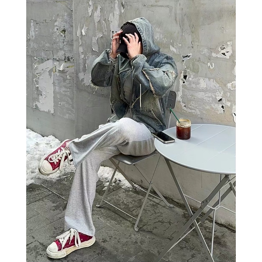 韓國選物🇰🇷絕版超稀有牛仔鬚外套 重磅-細節圖5