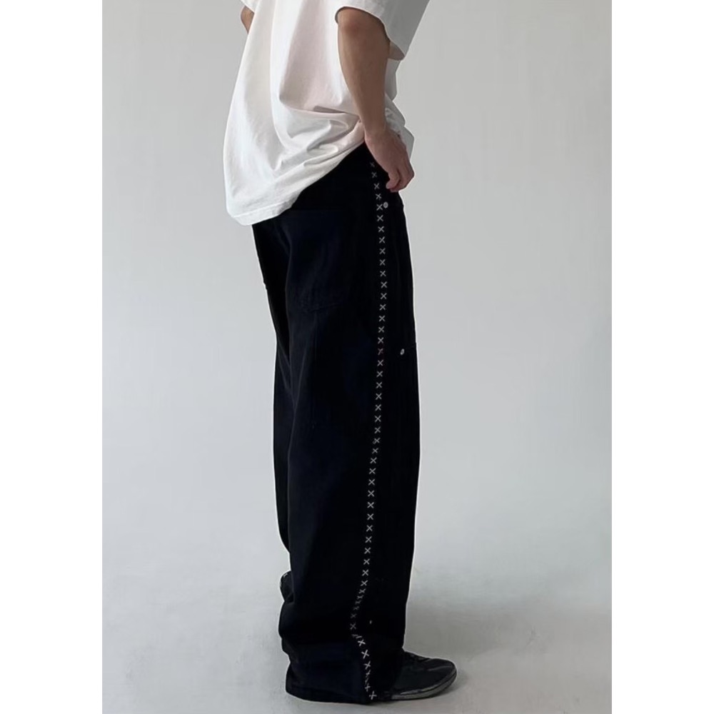 韓國選物🇰🇷做邊牛仔褲 設計款-細節圖2