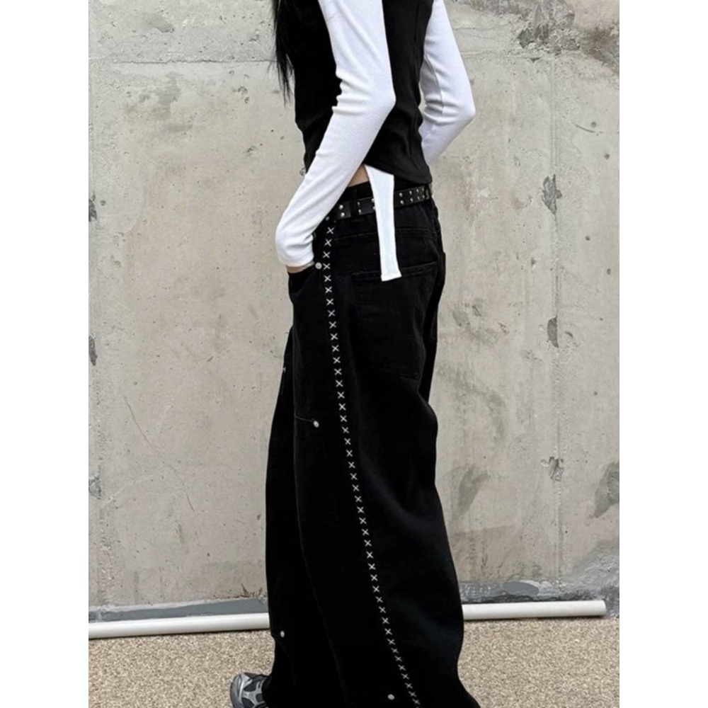 韓國選物🇰🇷做邊牛仔褲 設計款-細節圖4