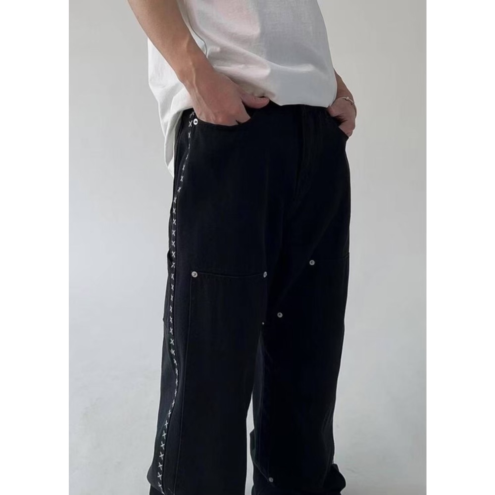 韓國選物🇰🇷做邊牛仔褲 設計款-細節圖7