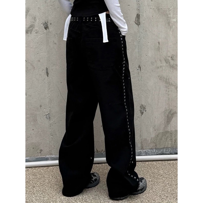 韓國選物🇰🇷做邊牛仔褲 設計款-細節圖9