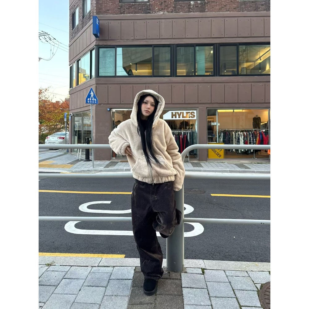 韓國選物🇰🇷牛仔燈芯絨氣球褲-細節圖6