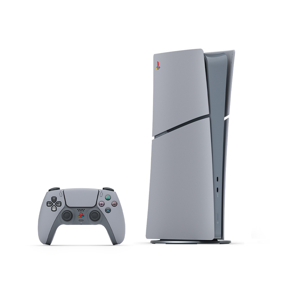 現貨一台 台灣公司貨 全新30周年限量特仕款 PS5 PlayStation5 Slim 輕型數位主機-細節圖4