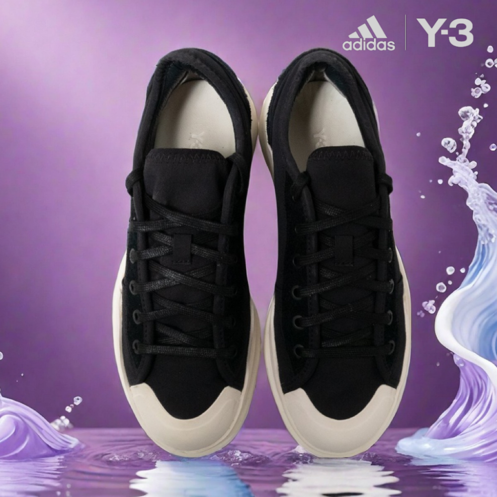 🎏 山本耀司Y-3｜黑色運動休閒鞋Size: US5/23cm#二手-細節圖2