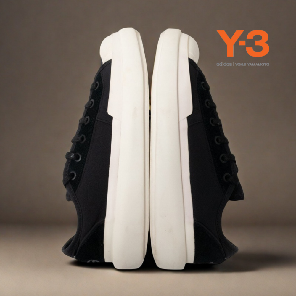 🎏 山本耀司Y-3｜黑色運動休閒鞋Size: US5/23cm#二手-細節圖4