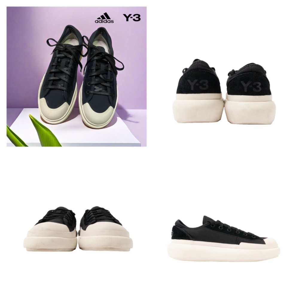 🎏 山本耀司Y-3｜黑色運動休閒鞋Size: US5/23cm#二手-細節圖7