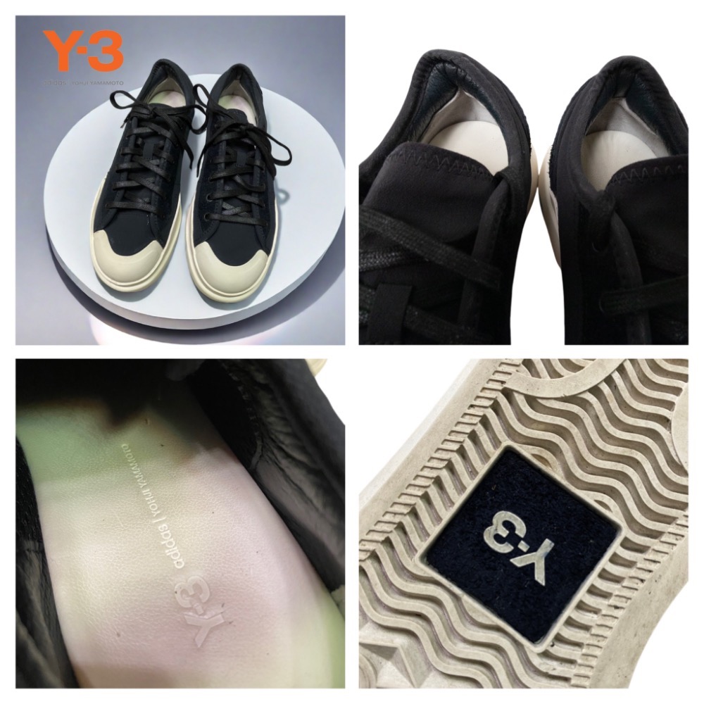 🎏 山本耀司Y-3｜黑色運動休閒鞋Size: US5/23cm#二手-細節圖9