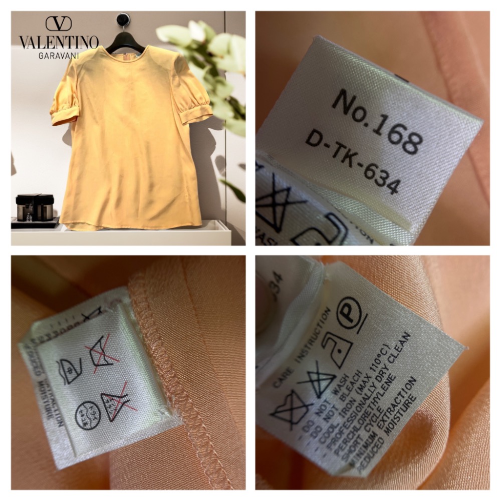 👸🏻范倫鐵諾VALENTINO GARAVANI| Boutique Vintage復古奢華上衣Size:6/M#二手-細節圖8