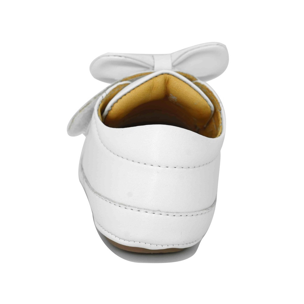 501103 白色蝴蝶結小孩學步鞋-細節圖5