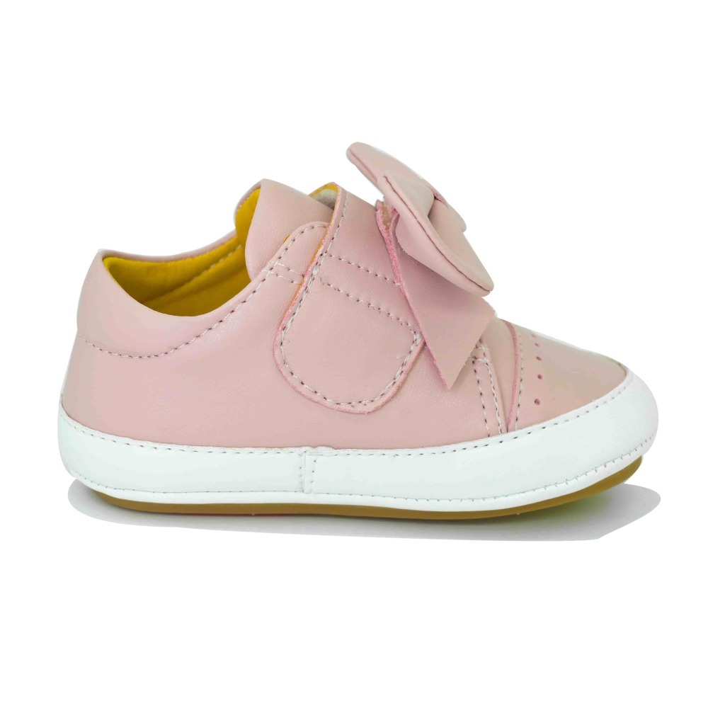 505102 粉色蝴蝶結小孩學步鞋-細節圖3