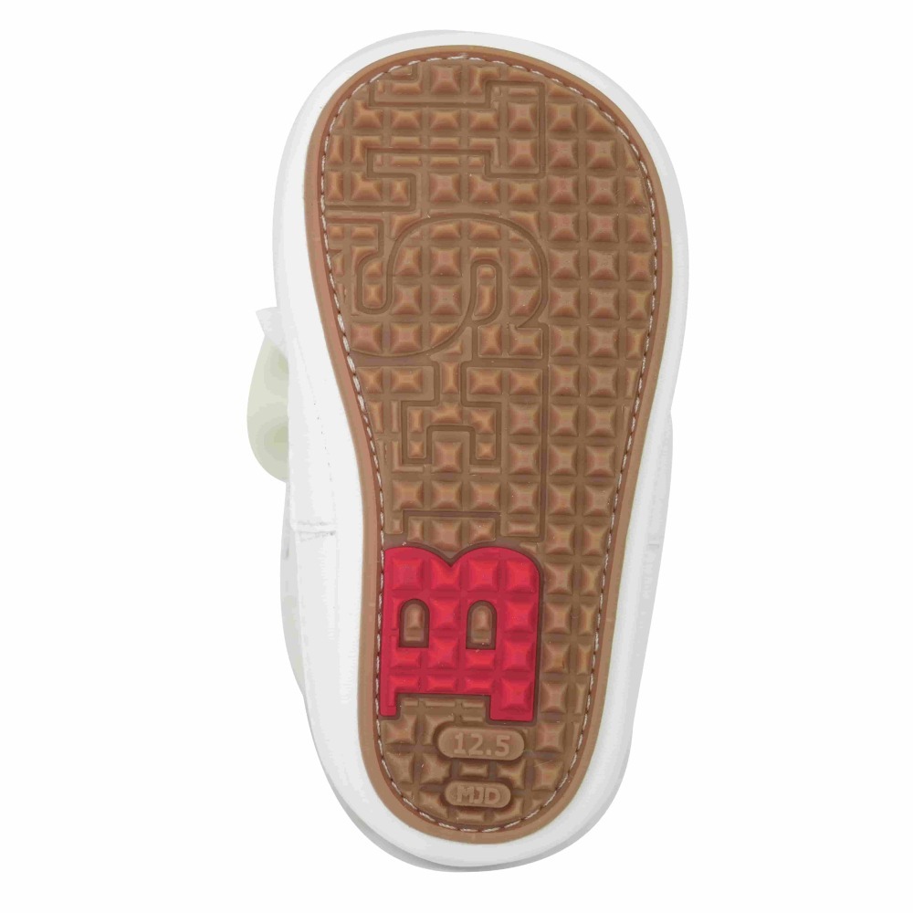 509102 米色蝴蝶結小孩學步鞋-細節圖6