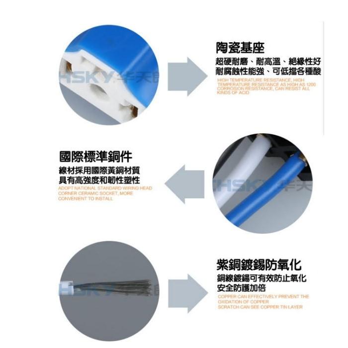 久岩汽車-耐高溫陶瓷燈座H1 H3 H4 H7 H8 H11 9005 9006 直角燈座大燈插頭改裝插頭-細節圖2