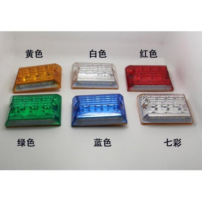 久岩汽車-24V貨車(超薄款)LED超強防水照地燈 側燈 煞車燈、方向燈、警示燈、照地燈、側邊燈超薄款-細節圖3