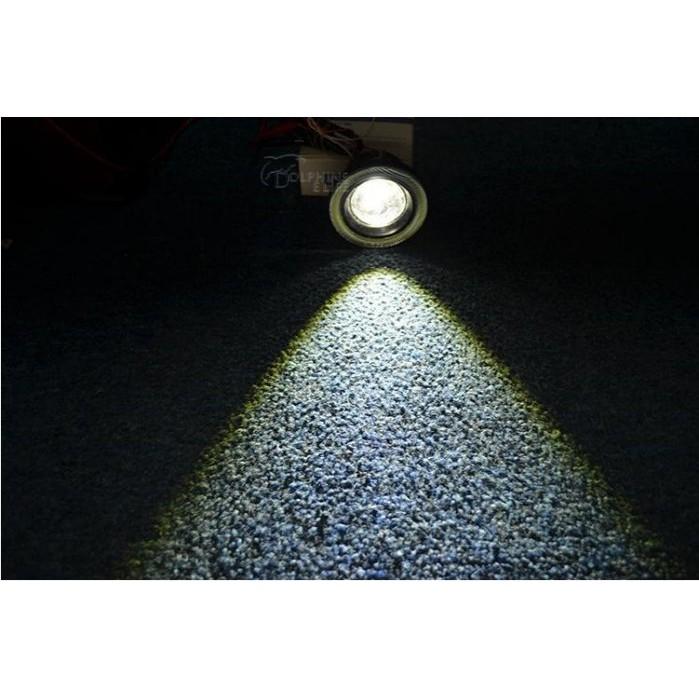 LED魚眼透鏡30W霧燈 帶COB天使眼 3.5寸白光圈 牛眼霧燈改裝魚眼霧燈日行燈(一組二顆)-新莊久岩汽車-細節圖9