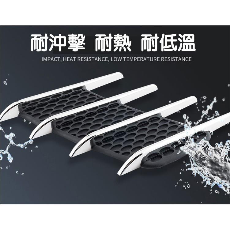 側面鯊魚腮出風口 改裝貼裝飾 側假風網裝置 鯊魚腮 魚鰓 引擎蓋出風口-久岩汽車-細節圖2