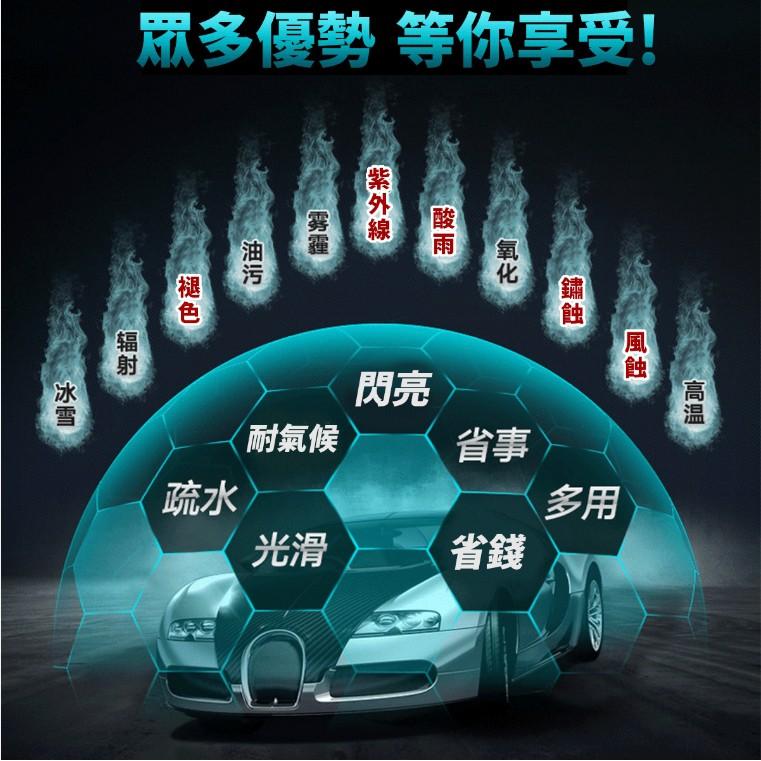 卡普勒噴霧式鍍膜 鍍膜劑 車漆納米水晶防水 液體玻璃 漆面噴霧鍍晶-久岩汽車-細節圖8