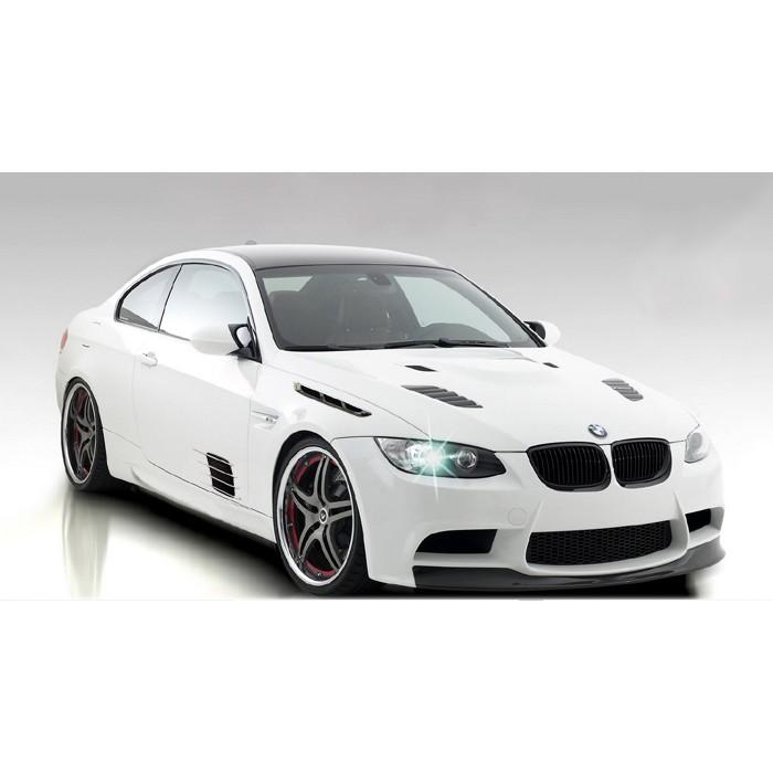 改裝貼裝飾 側假風網裝置 鯊魚腮 魚鰓 車身引擎機蓋出風口-久岩汽車-細節圖6