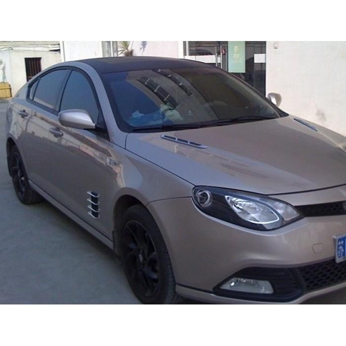 改裝貼裝飾 側假風網裝置 鯊魚腮 魚鰓 車身引擎機蓋出風口-久岩汽車-細節圖8