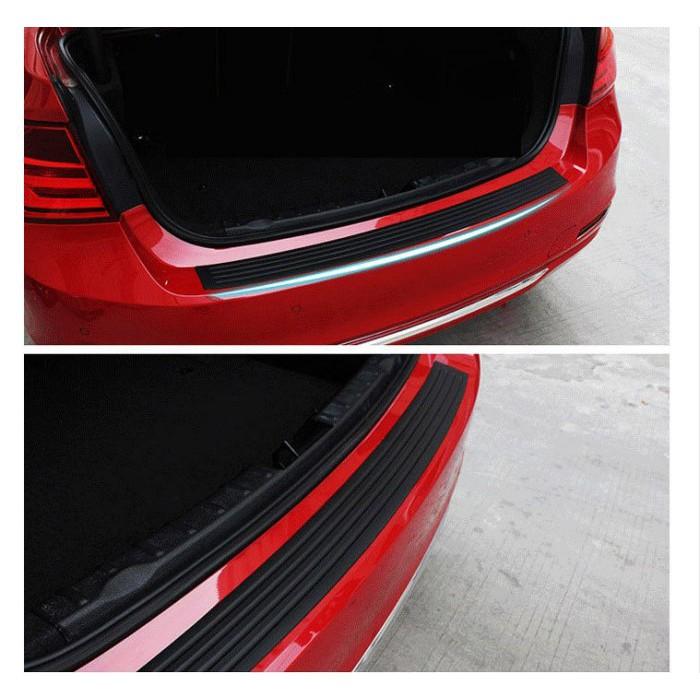 黑紅雙色格子紋90cm 後車廂 防刮條 防護條 後行李箱護板 尾門飾板 防刮 防撞-久岩汽車-細節圖7