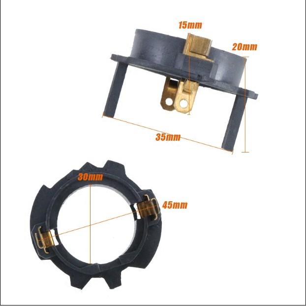 GOLF 5 LED大燈 固定座 H7專用 轉接座 固定座 (一組二個)-久岩汽車-細節圖3