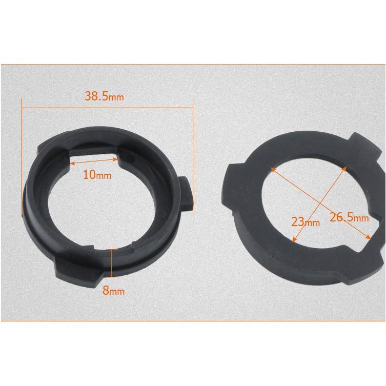 SKODA LED大燈 固定座 H7專用 轉接座 固定座 (一組二個)-久岩汽車-細節圖3
