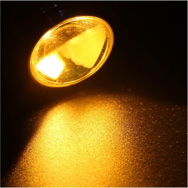 汽車雙色LED鷹眼燈 高聚光 雙色日行燈 轉向燈 帶轉向燈功能-久岩汽車-細節圖5