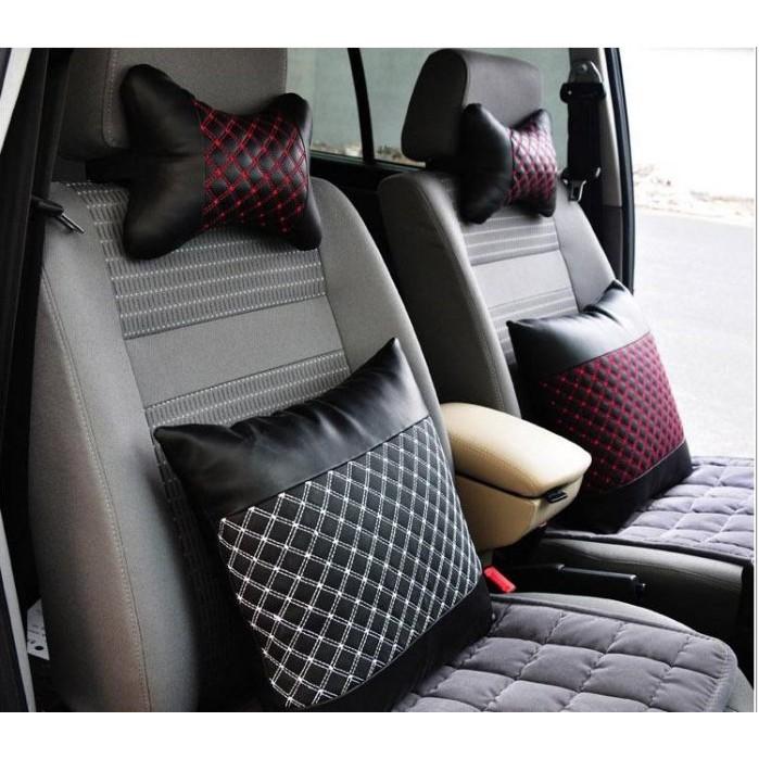 久岩汽車-韓國紅酒系列 汽車頭枕/護頸枕/舒適枕/車用頭枕 (一對裝)-細節圖4