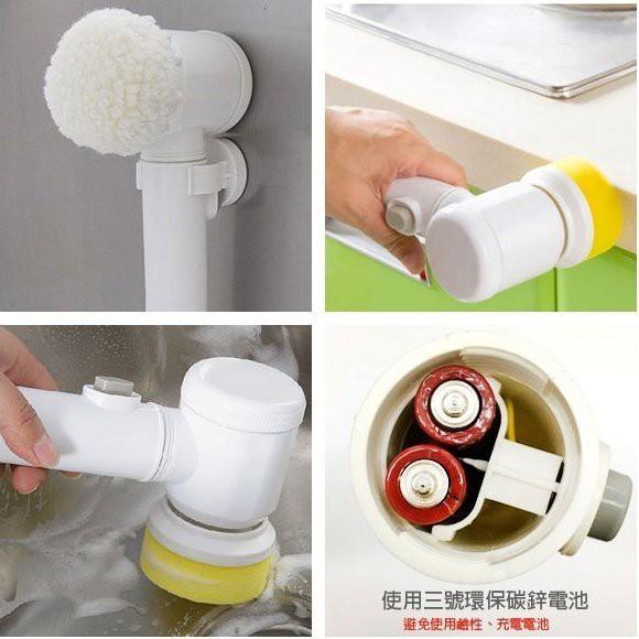 久岩汽車-萬用電動多功能清潔刷(替換刷頭組)-細節圖4