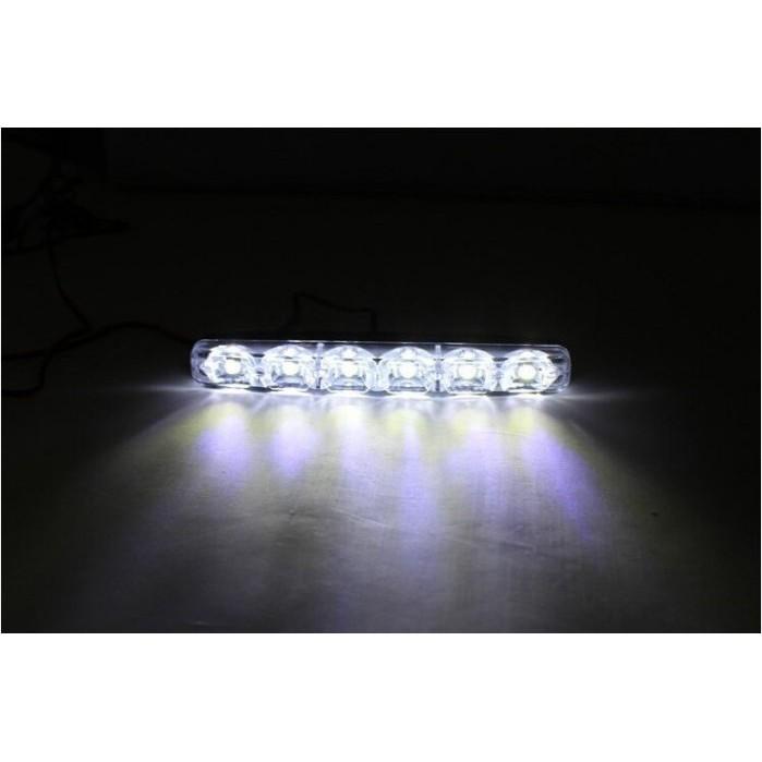 久岩汽車-通用型6LED日行燈(一組) 高亮5050燈珠-細節圖5