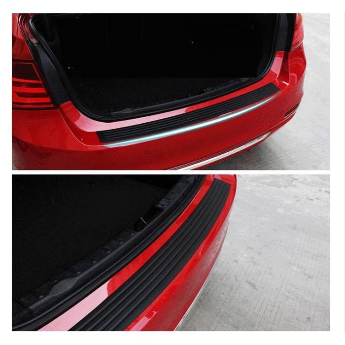 久岩汽車-(黑紅雙色90cm) 汽車後車廂 防刮條 防護條 車門防刮 後行李箱護板 尾門飾板 外護板 後車箱 防刮 防撞-細節圖8