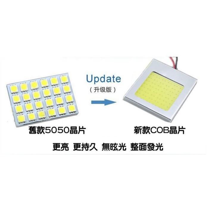 久岩汽車-COB高亮閱讀燈 T10 雙尖48燈 汽車LED車頂燈 牌照燈 後箱燈-細節圖3