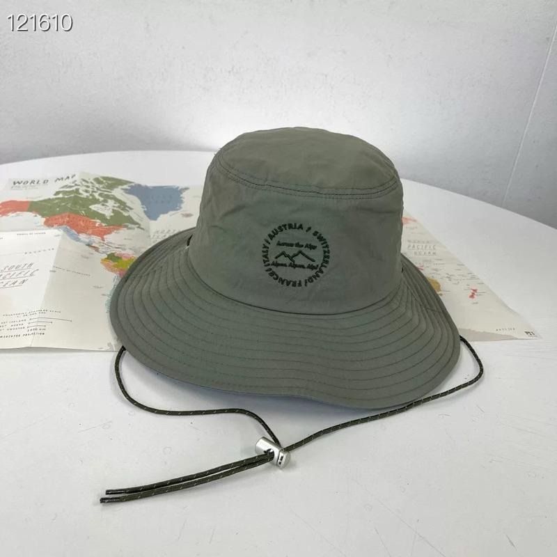 MIMIMOLLY ｜現貨｜14L-55正韓🇰🇷 防風繩刺繡登山帽漁夫帽遮陽造型-細節圖4