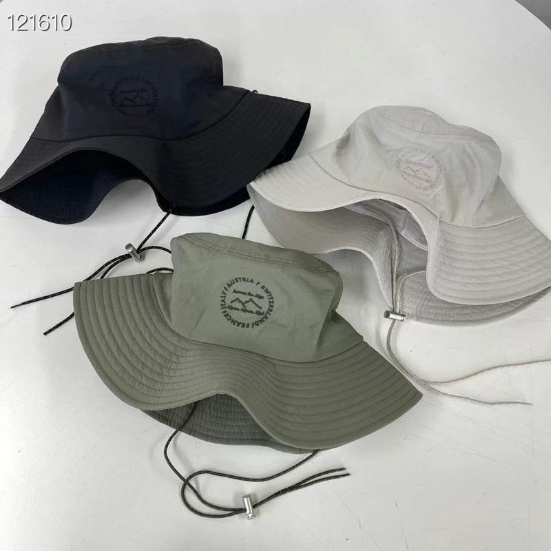 MIMIMOLLY ｜現貨｜14L-55正韓🇰🇷 防風繩刺繡登山帽漁夫帽遮陽造型-細節圖9