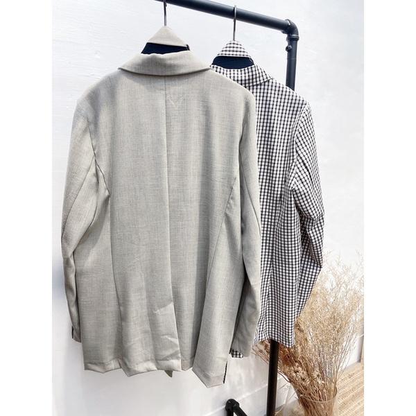 MIMIMOLLY闆娘實拍🌸【現貨】💥自訂款💥 G00118獨家自訂款休閒西裝外套-細節圖8