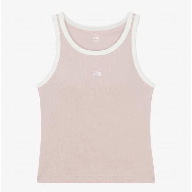 黑M現 韓國品牌代購✈️ 🇰🇷 韓國北臉限定 白標 自帶胸墊背心 the north face white label-細節圖7