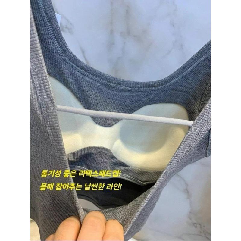 現貨 N084 正韓🇰🇷 好穿一體成形胸墊Bratop背心-細節圖5