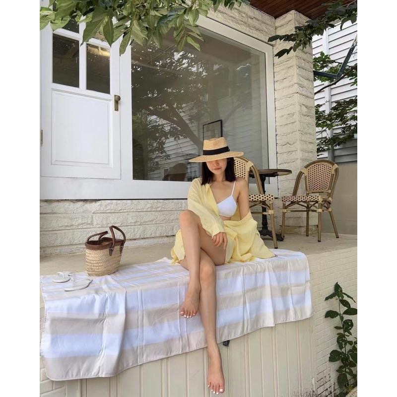 現貨 N060 正韓🇰🇷 防曬襯衫外套鬆緊短褲套裝-細節圖9