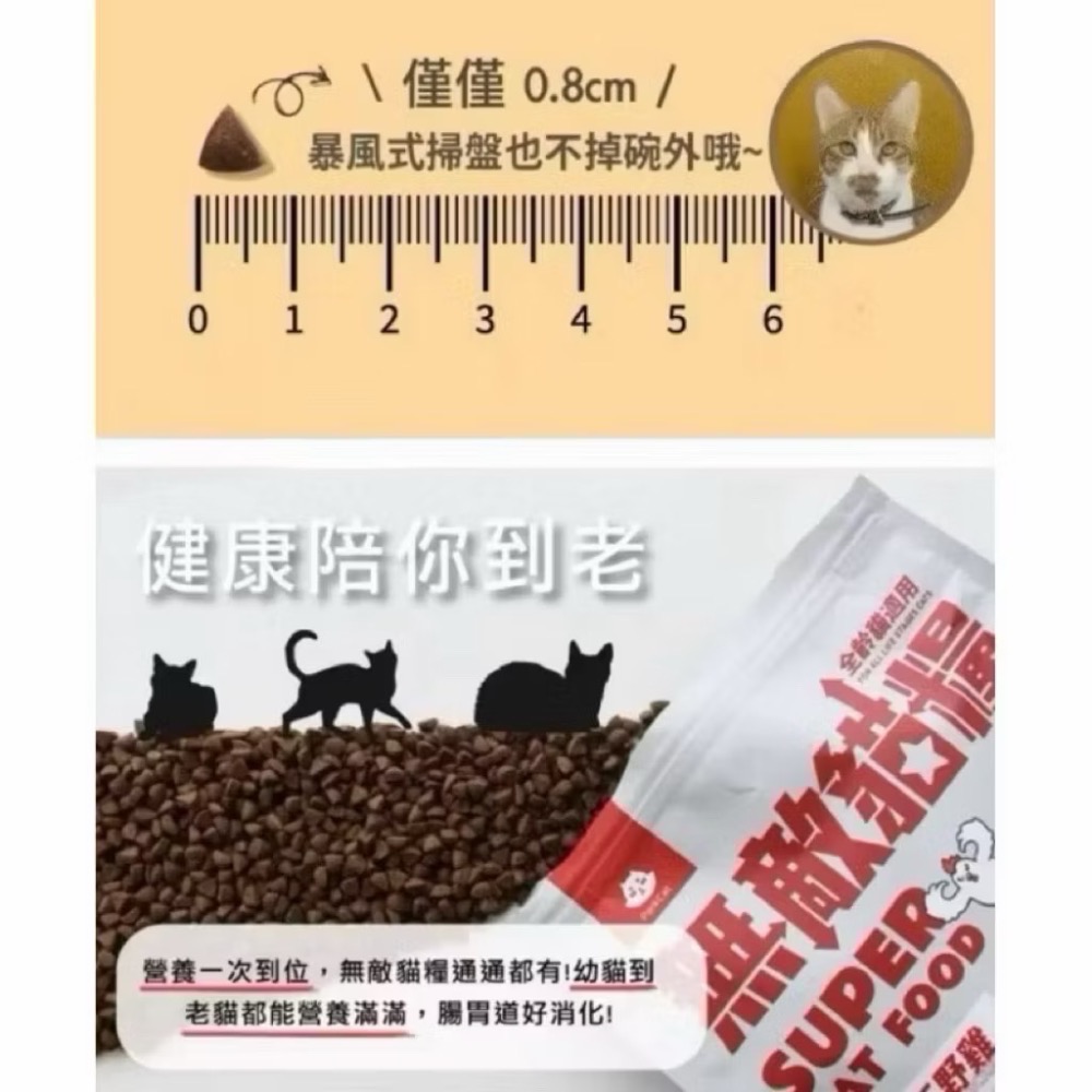 【無敵貓糧】 無敵貓 35g試吃包 隨手包分售 貓樂園 無敵貓貓飼料 官方購入-細節圖7