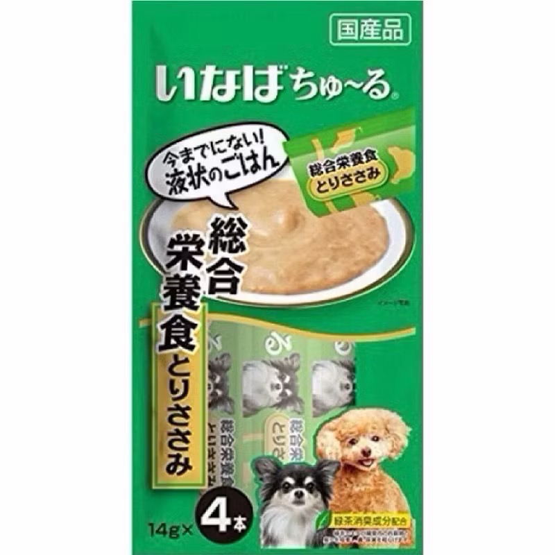 CIAO 日本國產 啾嚕犬肉泥條 汪啾嚕 14gX4 綿綿系列 15gX4 餵藥神器 狗零食 狗肉條 狗肉泥-規格圖3