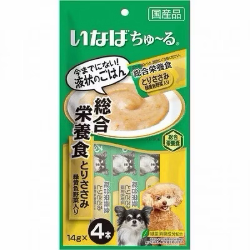 CIAO 日本國產 啾嚕犬肉泥條 汪啾嚕 14gX4 綿綿系列 15gX4 餵藥神器 狗零食 狗肉條 狗肉泥-規格圖3