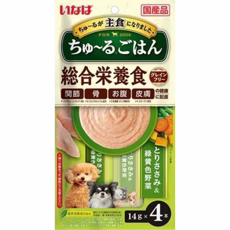 CIAO 日本國產 啾嚕犬肉泥條 汪啾嚕 14gX4 綿綿系列 15gX4 餵藥神器 狗零食 狗肉條 狗肉泥-規格圖3
